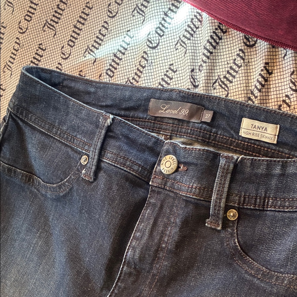 Level 99 high rise skinny jeans